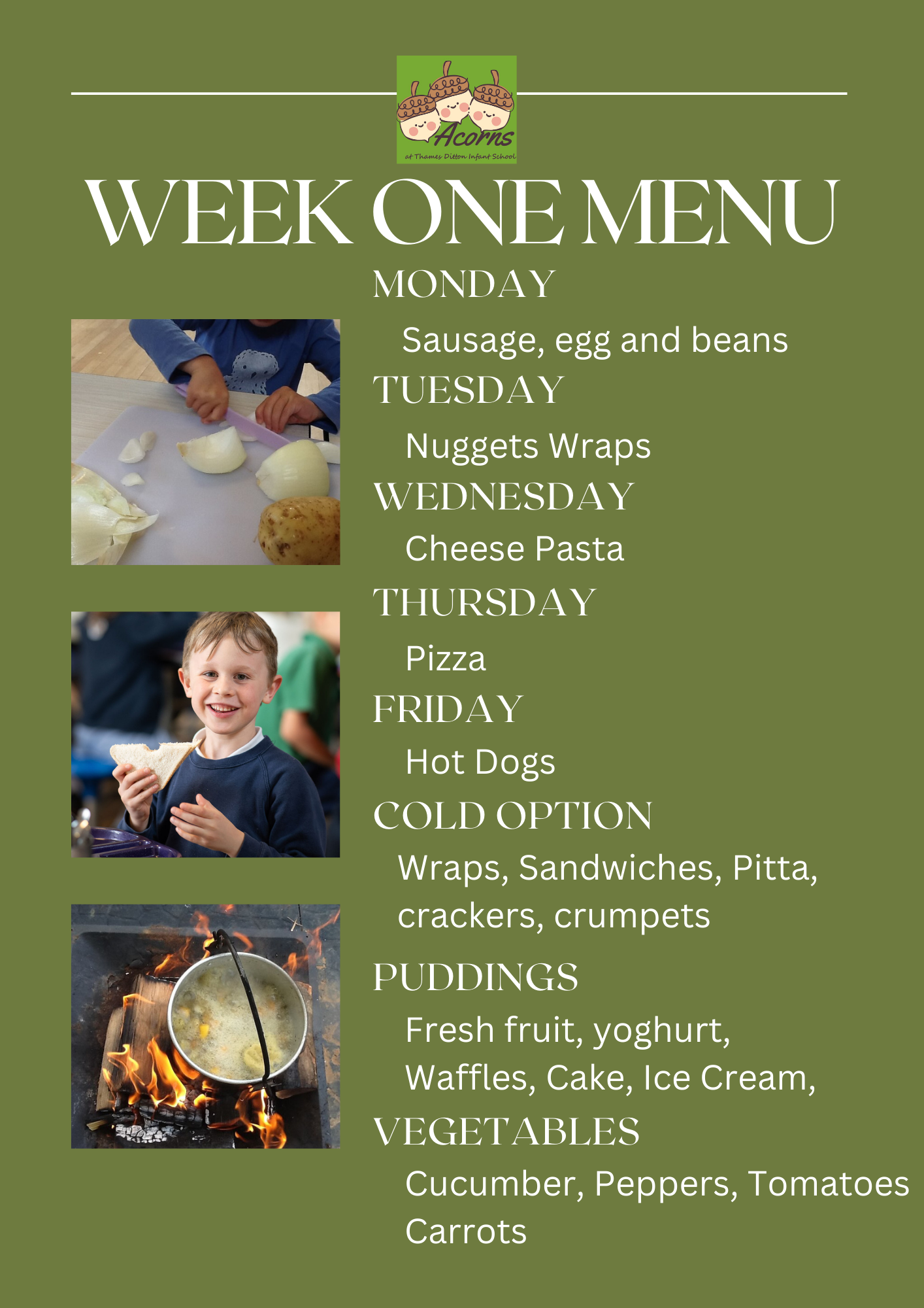 Summer Menu 1