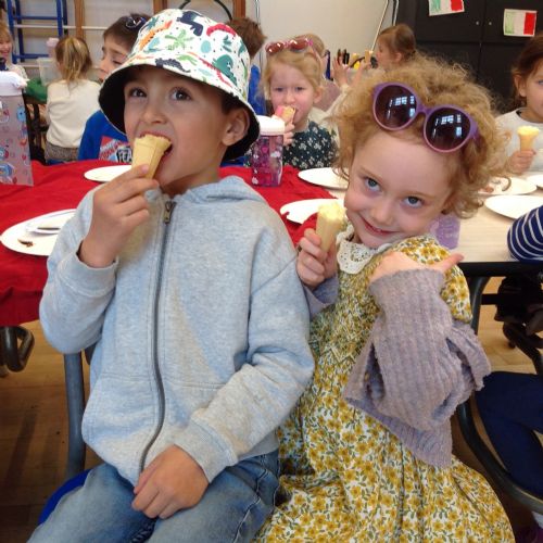 Reception 'Trip to Italy'